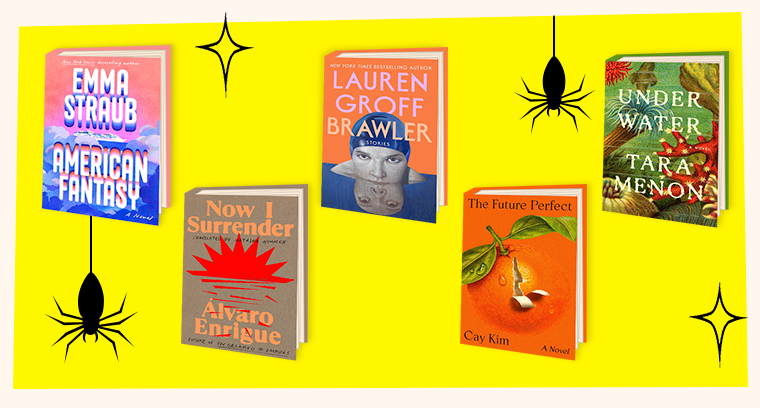 Book covers from the authors.